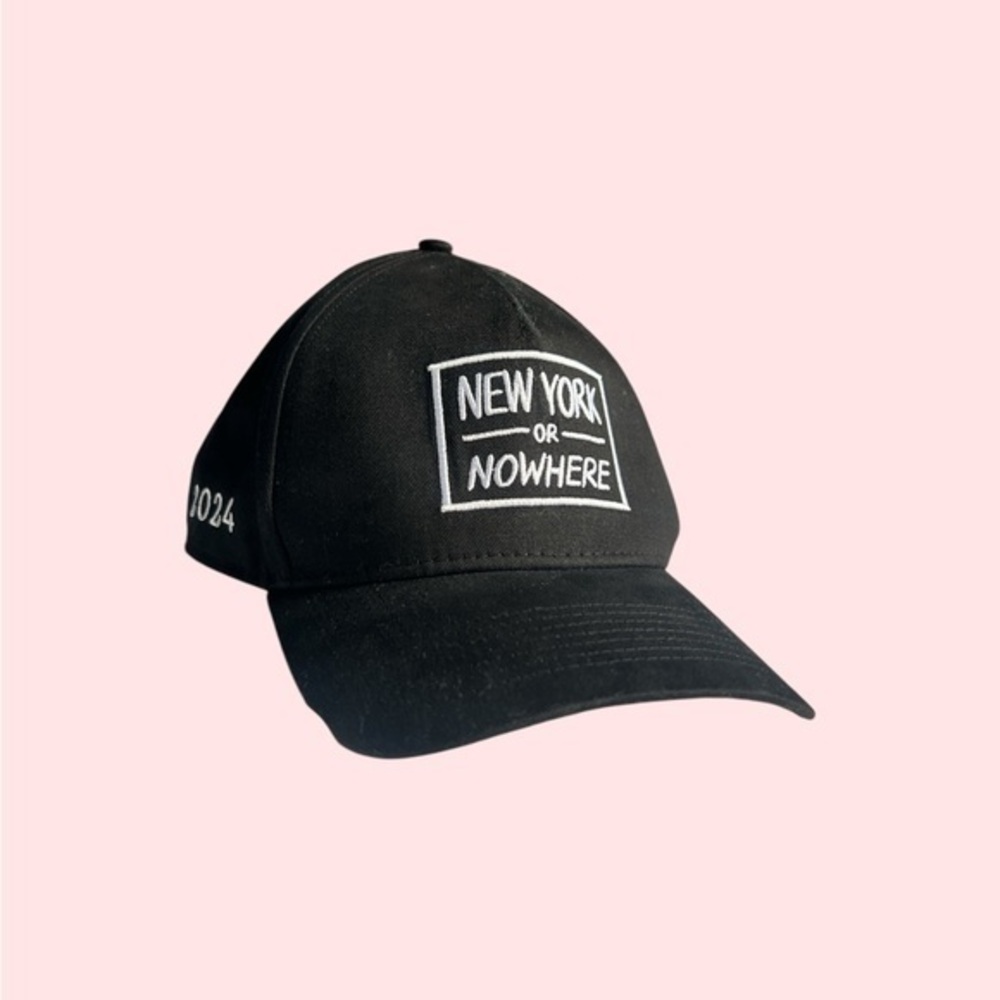 Black 'New York or Nowhere' Cap